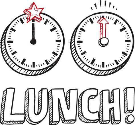 Lunchtime .